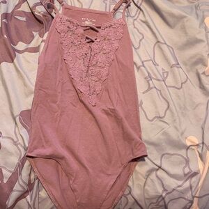 Lace Tied Body Suit
